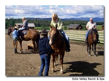 Horseback riding lessons and clinics ensure that every rider feels comfortable on a horse.